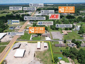 Plus de détails pour 601 S Pocola Blvd, Pocola, OK - Local commercial à vendre