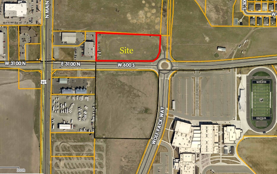 105 E 3100 N, Hyde Park, UT à vendre - Aérien – Image 2 sur 6