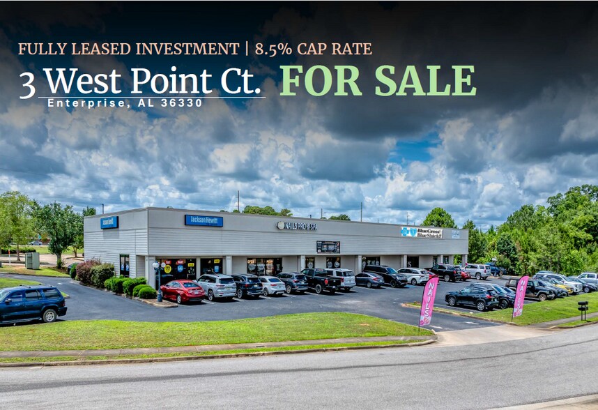 3 W Pointe Ct, Enterprise, AL à vendre - Photo de l’immeuble – Image 1 sur 5