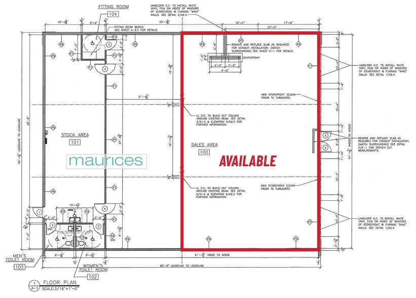 2010-2020 E 1st St, Pratt, KS à louer - Plan d’étage – Image 2 sur 3