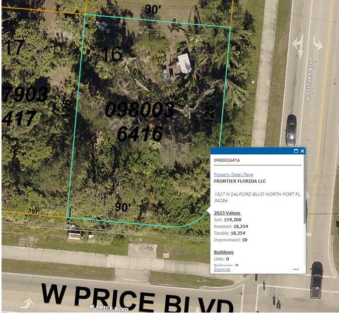 1027 Salford blvd, North Port, FL à vendre Aérien– Image 1 sur 2