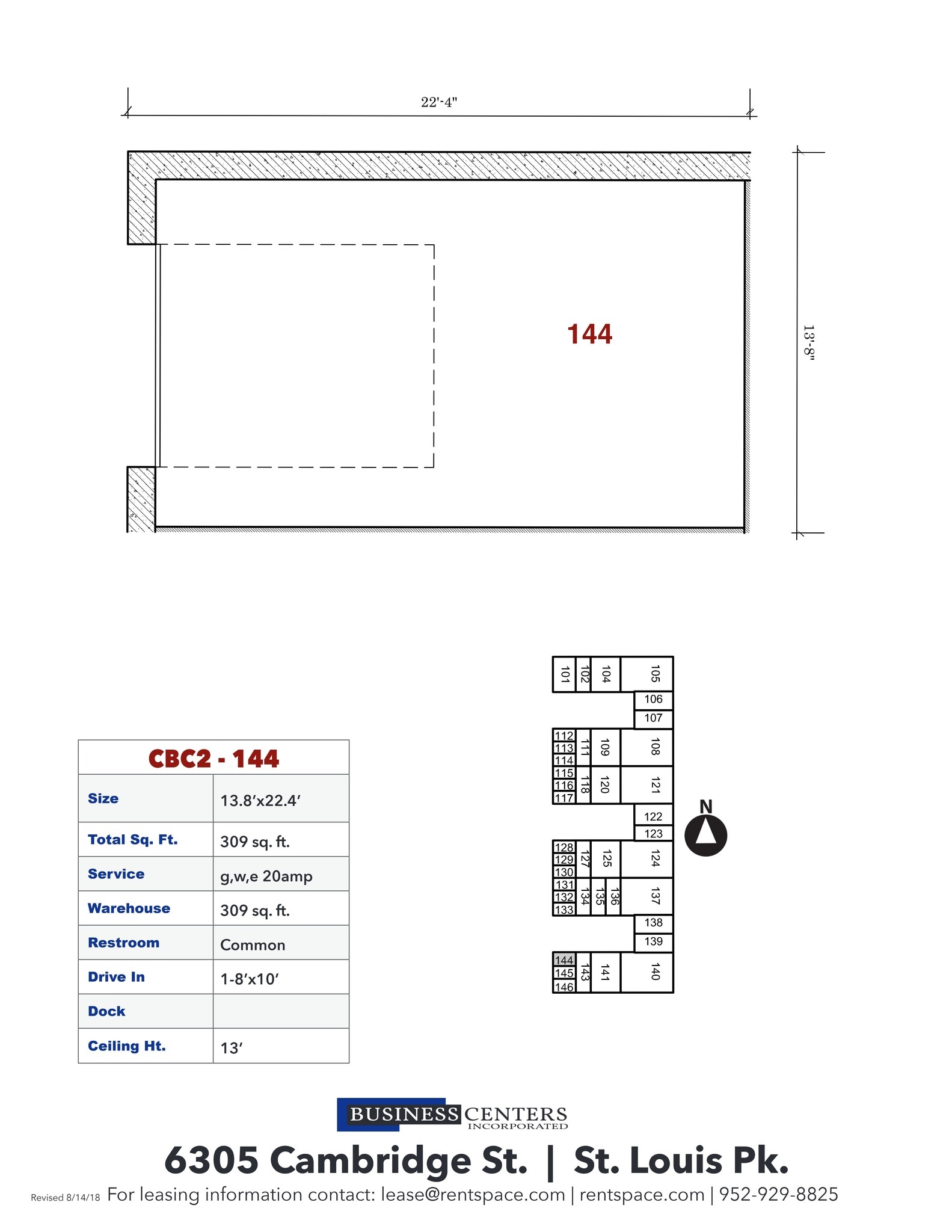 6305 Cambridge St, Saint Louis Park, MN à louer Plan de site– Image 1 sur 1