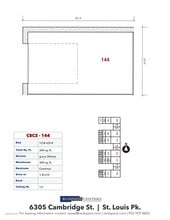 6305 Cambridge St, Saint Louis Park, MN à louer Plan de site– Image 1 sur 1