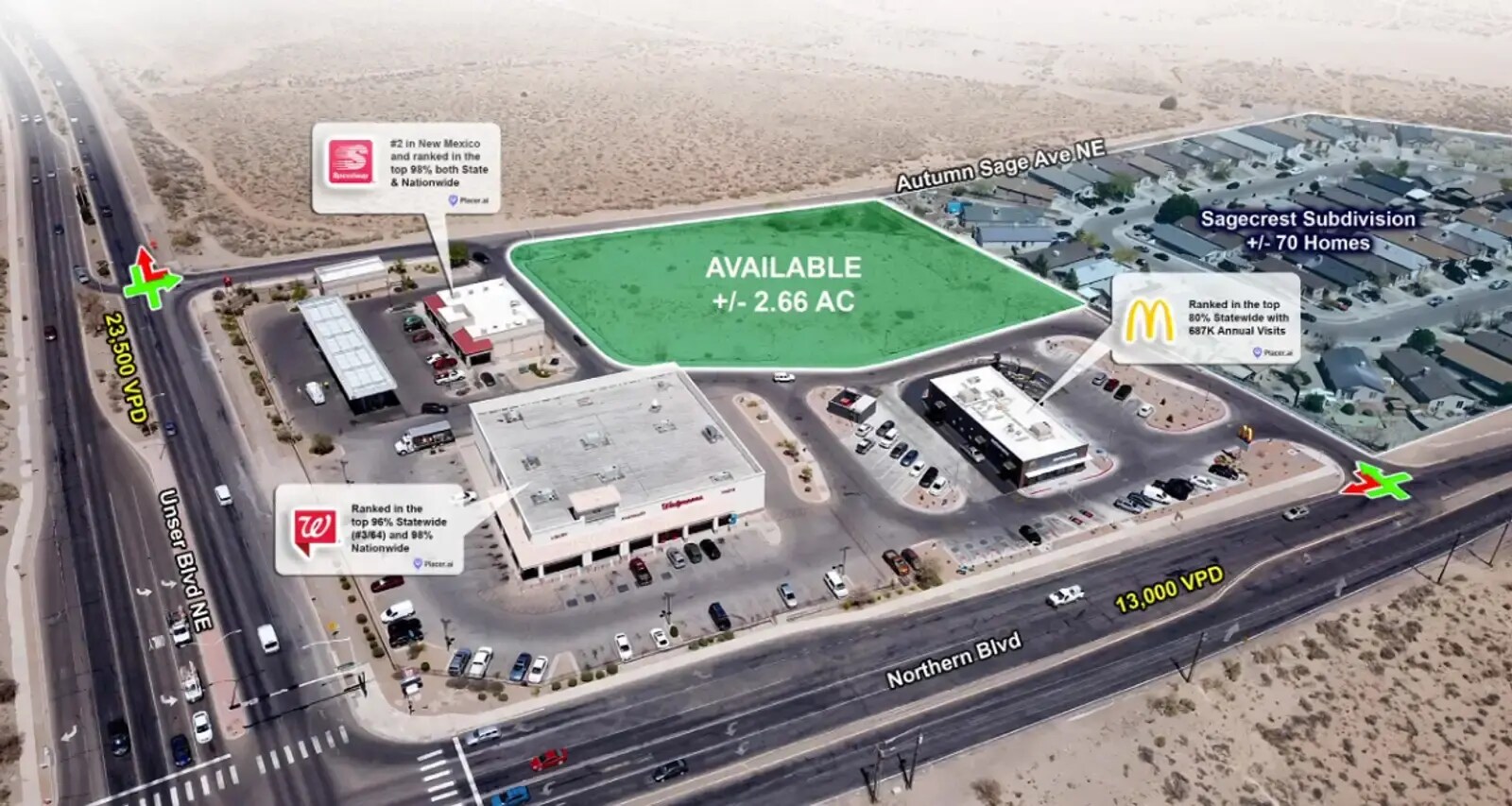 Unser Blvd NE, Rio Rancho, NM à vendre Photo de l’immeuble– Image 1 sur 6