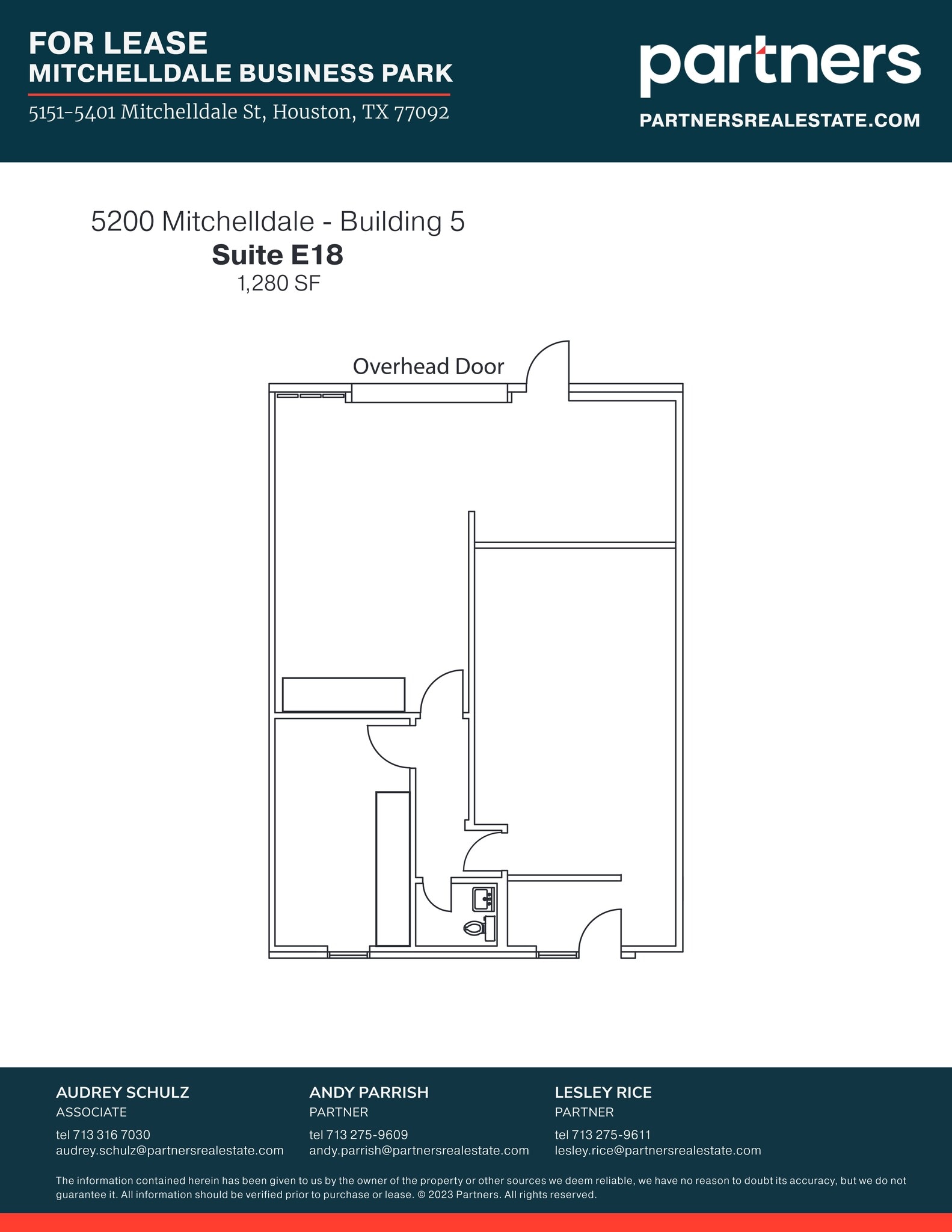 5151 Mitchelldale St, Houston, TX à louer Plan de site– Image 1 sur 1