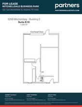 5151 Mitchelldale St, Houston, TX à louer Plan de site– Image 1 sur 1