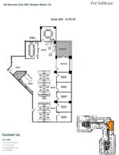 100 Bayview Cir, Newport Beach, CA à louer Plan d’étage– Image 1 sur 1