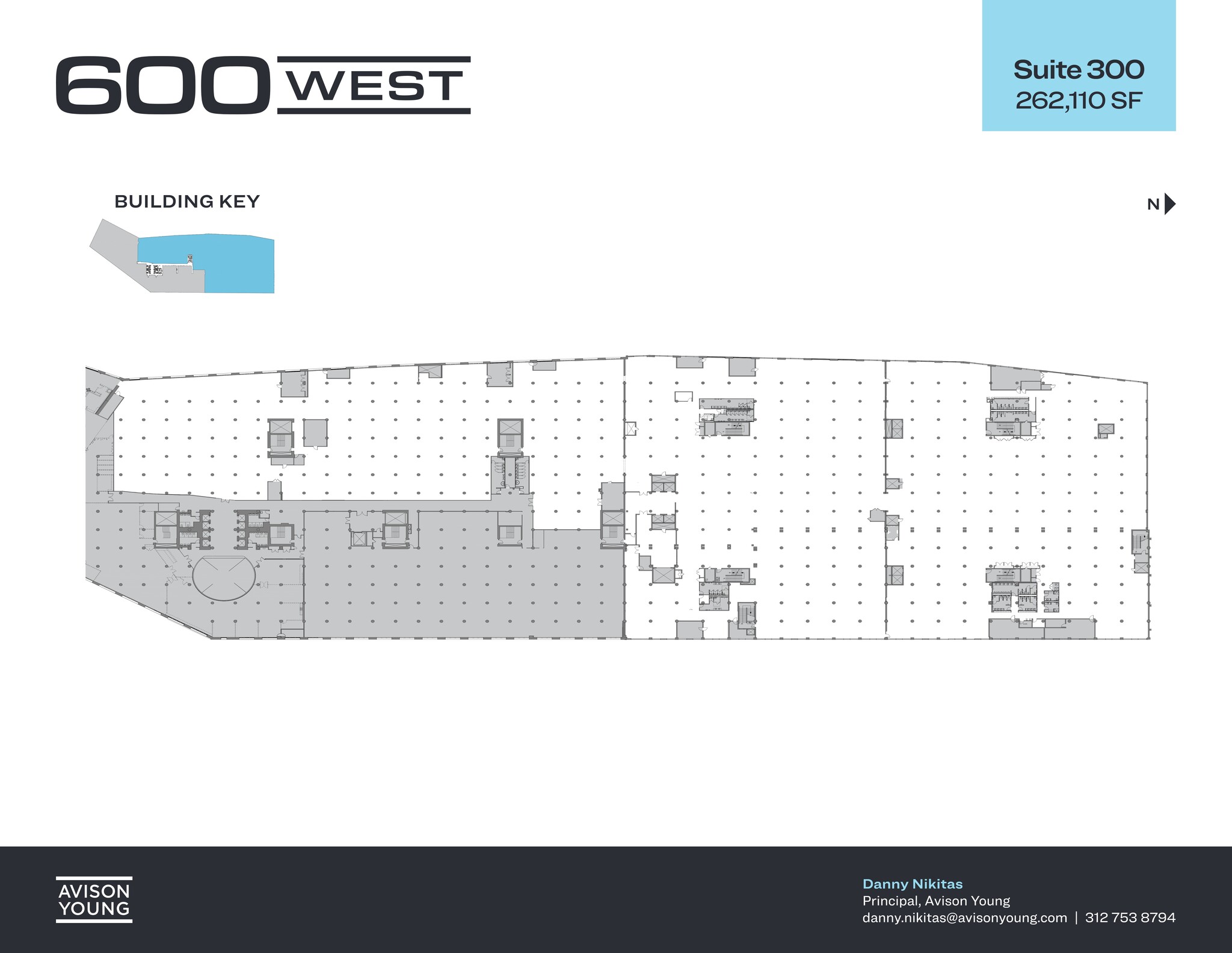 600 W Chicago Ave, Chicago, IL à louer Plan de site– Image 1 sur 2