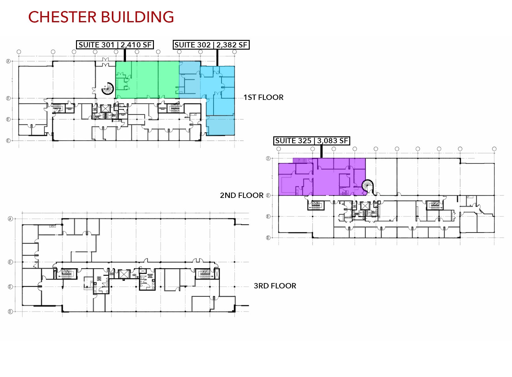 8600 LaSalle Rd, Towson, MD à louer Plan d’étage– Image 1 sur 1