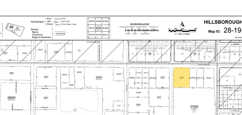 2001 E Fletcher Ave, Tampa, FL à louer - Plan cadastral – Image 3 sur 3