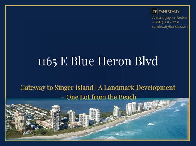 1165 E Blue Heron Blvd, West Palm Beach, FL à vendre Autre– Image 1 sur 3