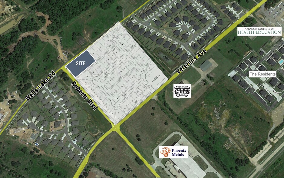 Roberts, Fort Smith, AR à vendre - Aérien – Image 1 sur 3