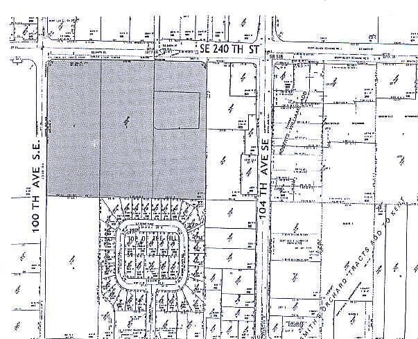 10201 SE 240th St, Kent, WA à vendre - Plan cadastral – Image 2 sur 2