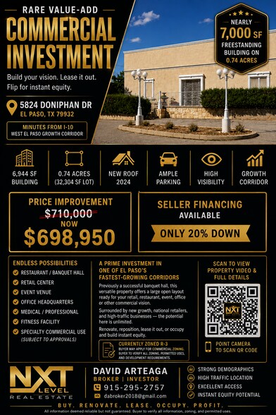 5824 Doniphan Dr, El Paso, TX à vendre - Photo de l’immeuble – Image 2 sur 17