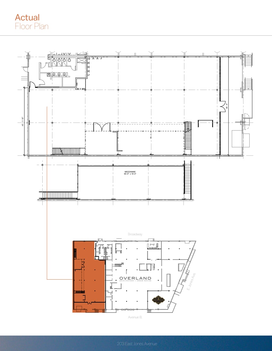 203 E Jones Ave, San Antonio, TX à louer Plan d’étage– Image 1 sur 2