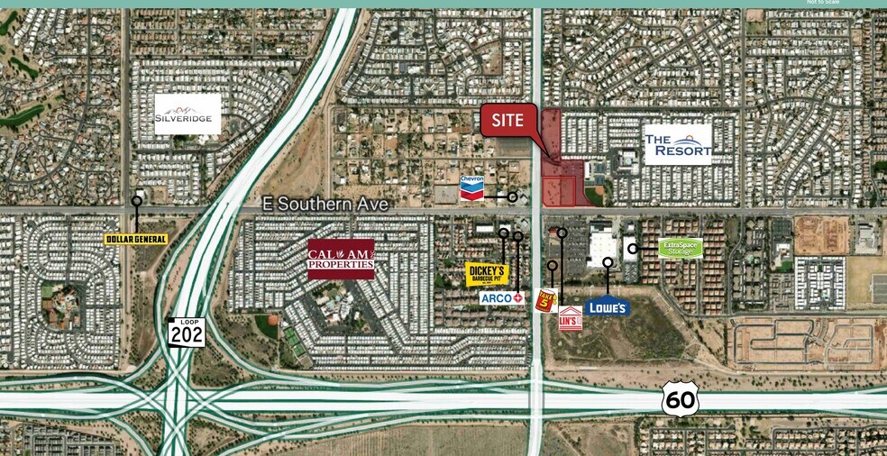 NEC Southern Ave & Ellsworth Rd, Mesa, AZ à vendre - Photo de l’immeuble – Image 1 sur 1
