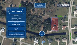 Plus de détails pour 6916 Essex Wy, Sebring, FL - Terrain à vendre