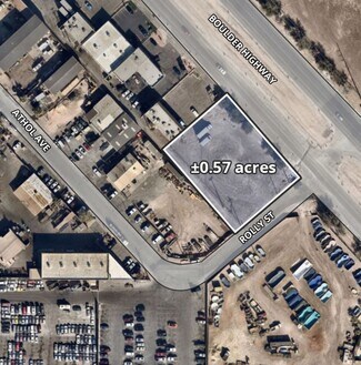 Plus de détails pour NEC Boulder Highway & Rolly St, Henderson, NV - Terrain à vendre