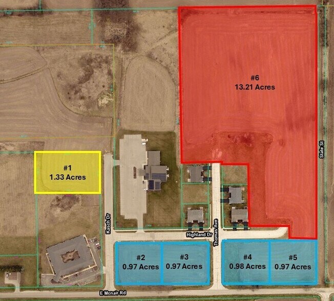XXX State St., Winnebago, IL à vendre - Aérien – Image 1 sur 1