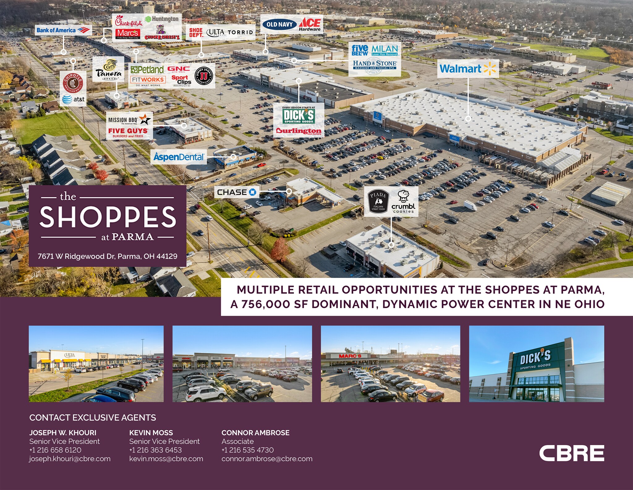 8001 W Ridgewood Dr, Parma, OH à louer Photo de l’immeuble– Image 1 sur 10