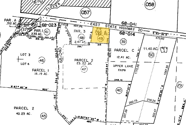 555 E State Highway 20, Upper Lake, CA à louer - Plan cadastral – Image 2 sur 2