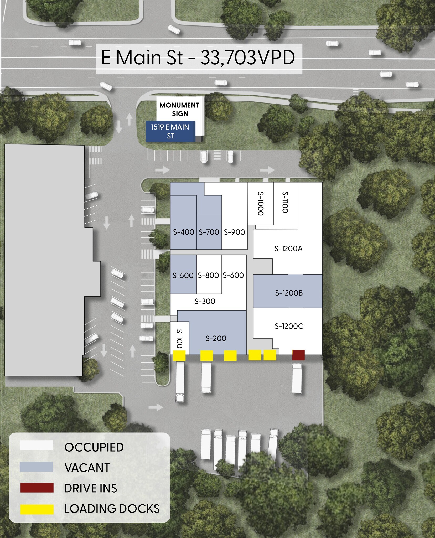 1519 E Main St, St Charles, IL à louer Plan de site– Image 1 sur 10