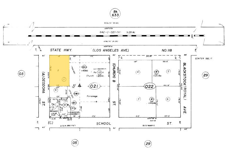 3010 E Los Angeles Ave, Simi Valley, CA à louer - Plan cadastral – Image 3 sur 3