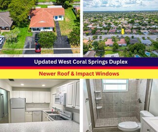 Plus de détails pour 3780 NW 110th Ave, Coral Springs, FL - Logement à vendre