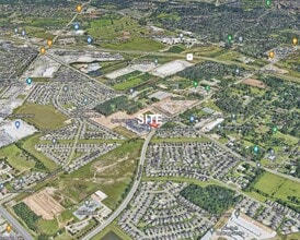 21927 Gosling Rd, Spring, TX - VUE AÉRIENNE  vue de carte