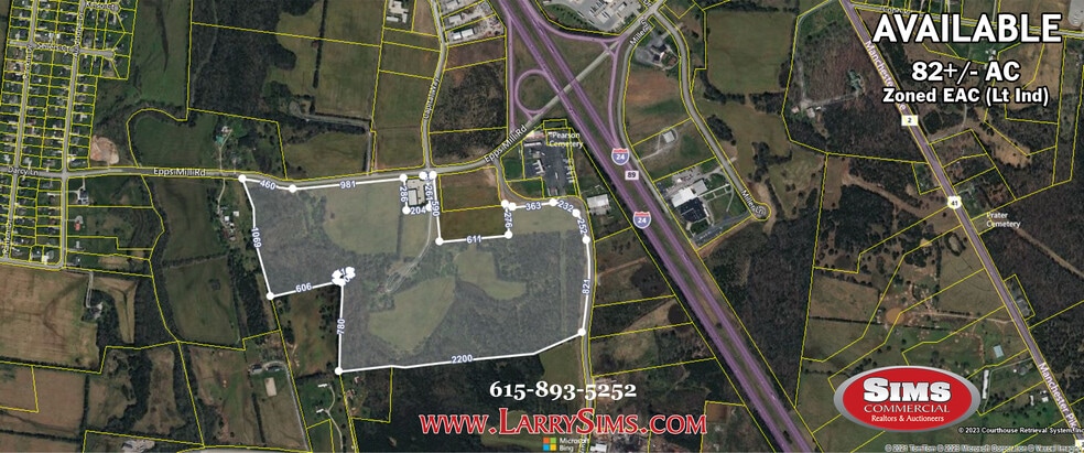 5700 Epps Mill Rd, Christiana, TN à vendre - Aérien – Image 1 sur 1