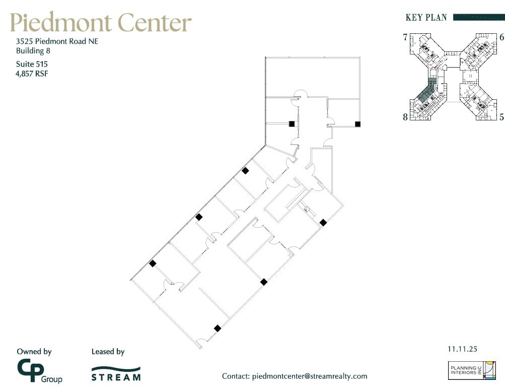 3495 Piedmont Rd NE, Atlanta, GA à louer Plan d’étage– Image 1 sur 1