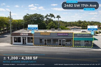 Plus de détails pour 2482-2490 SW 17th Ave, Miami, FL - Local commercial à louer