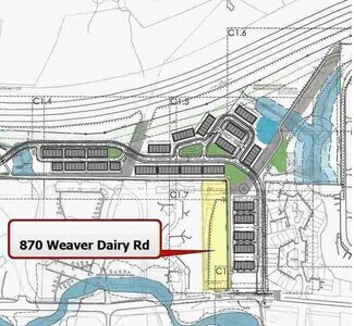 Plus de détails pour 870 Weaver Dairy Rd, Chapel Hill, NC - Terrain à vendre