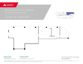 5601 Executive Dr, Irving, TX à louer Plan de site– Image 1 sur 1