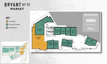 680 Rhode Island Ave NE, Washington, DC à louer Plan d’étage– Image 1 sur 1