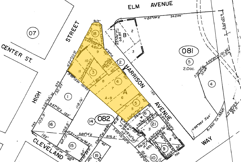 605-725 High St, Auburn, CA à louer - Plan cadastral – Image 3 sur 3