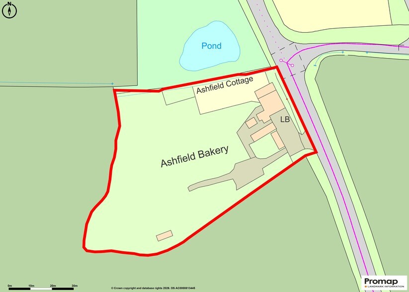 Terrain dans Southampton Rd, Romsey à louer - Plan de site – Image 3 sur 8