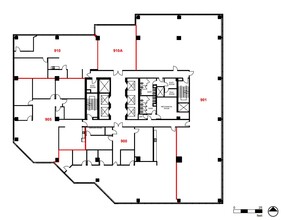5255 Yonge St, Toronto, ON à louer Plan d’étage– Image 1 sur 1
