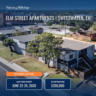 Plus de détails pour 501 Elm St, Sweetwater, TX - Logement à vendre