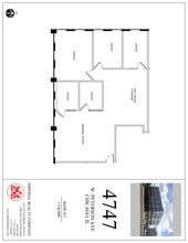 4747 W Peterson Ave, Chicago, IL à louer Plan de site– Image 1 sur 1