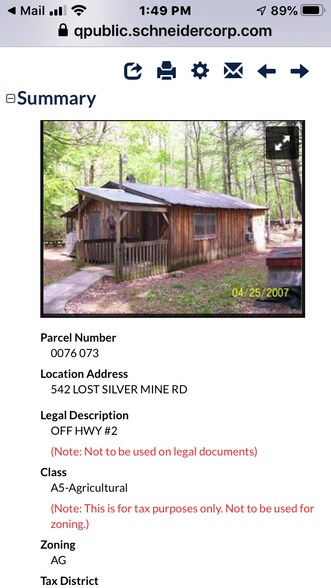 0 Lost Silver Mine Rd, Cisco, GA à vendre - Photo principale – Image 1 sur 4