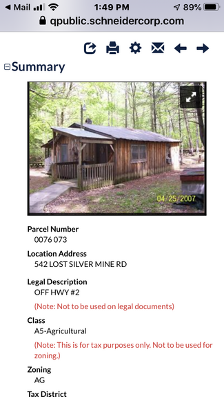 Plus de détails pour 0 Lost Silver Mine Rd, Cisco, GA - Terrain à vendre