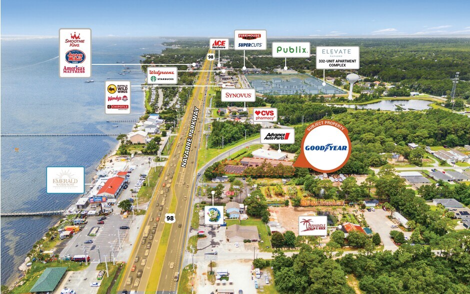 8460 Navarre Pky, Navarre, FL à vendre - Photo de l’immeuble – Image 2 sur 4