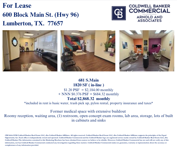677-681 S Main St, Lumberton, TX à louer - Photo de l’immeuble – Image 2 sur 3