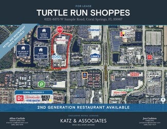 Plus de détails pour 6221-6373 W Sample Rd, Coral Springs, FL - Local commercial à louer