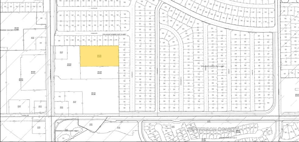 1852 S Wadsworth Blvd, Lakewood, CO à vendre - Plan cadastral – Image 3 sur 51