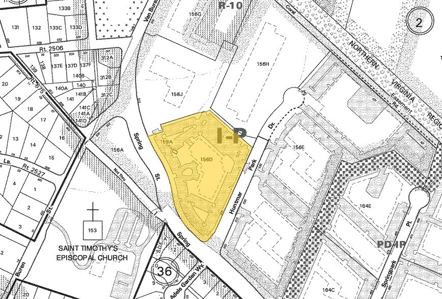 505 Huntmar Park Dr, Herndon, VA à louer - Plan cadastral – Image 2 sur 21