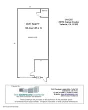 28170 Avenue Crocker, Valencia, CA à louer Plan d’étage– Image 1 sur 1