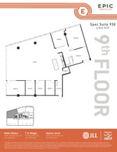 2550 Pacific Ave, Dallas, TX à louer Plan d’étage– Image 1 sur 1