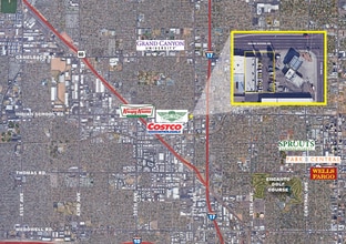 2711 W Indian School Rd, Phoenix, AZ - Vue aérienne vue de carte